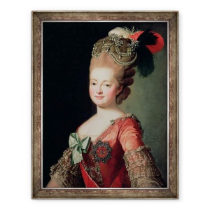 Tablou inramat - Scoala Rusa - Portretul Mariei Fyodorovna 1759-1828, 70 x 90 cm