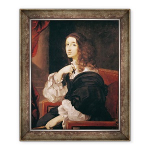 Tablou inramat - Sebastien Bourdon - Regina Christina a Suediei 1626-89, 50 x 60 cm