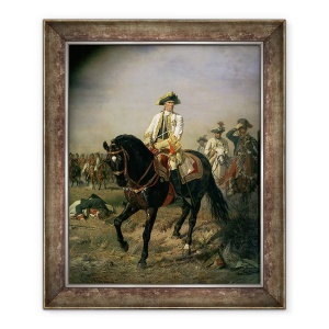 Tablou inramat - Siegmund L'Allemand - Feldmaresalul Baron Ernst von Laudon, 50 x 60 cm