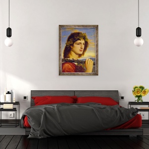 Tablou inramat - Simeon Solomon - Bacchus, 60 x 80 cm - Img 3