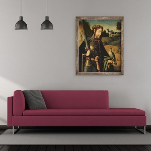 Tablou inramat - Sint Jans - Saint Bavo, 50 x 60 cm - Img 2