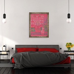 Tablou inramat - Sol Jeong - Palatul Kew, 60 x 80 cm - Img 3