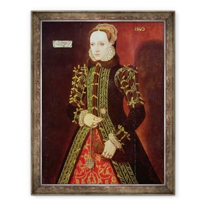 Tablou inramat - Steven van der Meulen - Elizabeth Fitzgerald, contesa de Lincoln, 70 x 90 cm