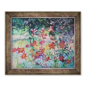 Tablou inramat - Sylvia Paul - Gradina Crin, 50 x 60 cm