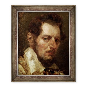 Tablou inramat - Theodore Gericault - Autoportret, 70 x 85 cm