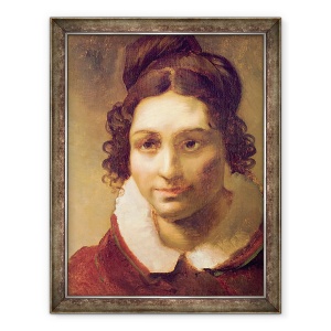 Tablou inramat - Theodore Gericault - Suzanne sau Portretul presupus a fi Alexandrine-Modeste Caruel de Saint-Martin, matusa artistului, 70 x 90 cm