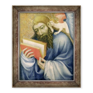 Tablou inramat - Theodoricus of Prague - Sfantul Matei, din capela Castelului Karlstejn, 50 x 60 cm