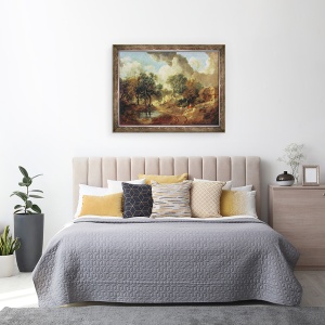 Tablou inramat - Thomas Gainsborough - Suffolk peisaj, 60 x 80 cm - Img 3