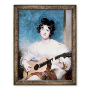 Tablou inramat - Thomas Lawrence - Lady Wallscourt, 60 x 80 cm