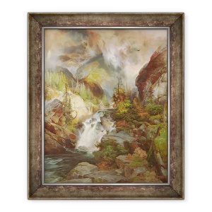 Tablou inramat - Thomas Moran - Copiii Muntelui, 70 x 85 cm