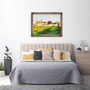 Tablou inramat - Tony Fandino - Casa Knole in timpul verii, 70 x 90 cm - Img 3
