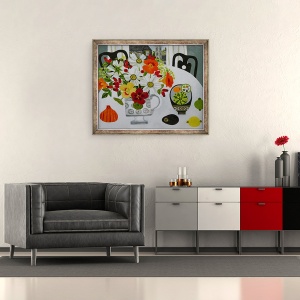 Tablou inramat - Vanessa Bowman - Cosmos, 50 x 60 cm - Img 2