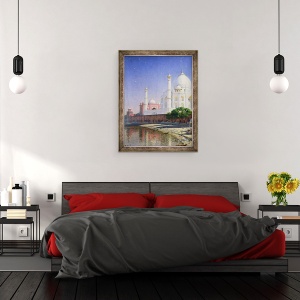 Tablou inramat - Vasili Vasilievich Vereshchagin - Taj Mahal I, 70 x 90 cm - Img 3