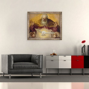 Tablou inramat - Veronese - Tatal Etern, 50 x 60 cm - Img 2