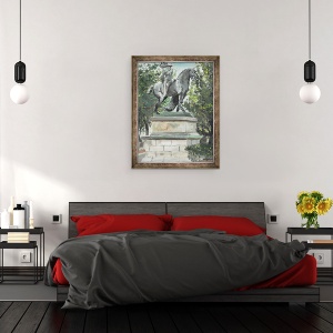 Tablou inramat - Vincent Alexander Booth - Art Barcelona, 1994, 70 x 90 cm - Img 3