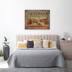 Tablou inramat - Vittore Carpaccio - Triumful Sfantului Gheorghe, 60 x 80 cm - Img 3
