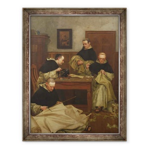 Tablou inramat - Walter Dendy Sadler - Croitorii, 70 x 90 cm