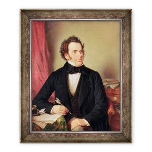 Tablou inramat - Wilhelm August Rieder - Franz Peter Schubert, 70 x 85 cm