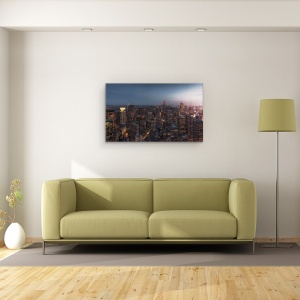 Tablou canvas - 0, New York, Noapte, Statele Unite Ale Americii, 50 x 80 cm - Img 2