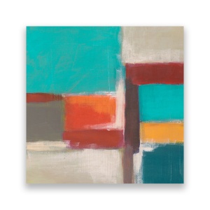 Tablou Canvas - Abstract, Forme, Patrat, Multicolor,60 x 60 cm