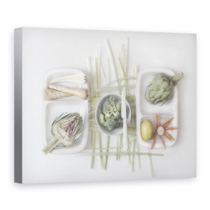Tablou canvas - Anghinare, Alimente, Bucatarie, Natura Moarta, Legume, 50 x 70 cm
