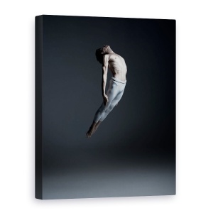 Tablou canvas - Ascensiune, Dansatoare, Balet, Om, Performanta, Pozeaza, 60 x 80 cm