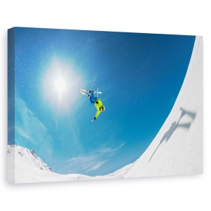 Tablou canvas - Backflip Backcountry, Actiune, Sport, Sari, Flip, Backflip, 60 x 90 cm