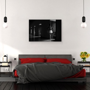 Tablou canvas - Balerina, Balet, Balerina, Danseaza, Dansatoare, Femeie, 60 x 90 cm - Img 3
