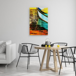 Tablou canvas - Barca, Abstract, Israel, Culoare, 60 x 90 cm - Img 4