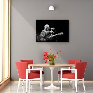 Tablou canvas BB King cu chitară