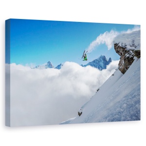 Tablou canvas - Bucla Lincoln , Actiune, Sport, Schi, Schior, 40 x 60 cm
