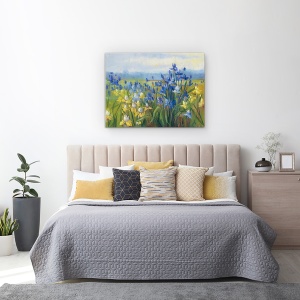 Tablou canvas - Camp de flori galben II, 75 x 100 cm - Img 3