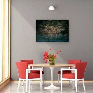 Tablou canvas - Casa Multipla, Editare Creativa, Oras, Urban, Peisaj Urban, Cer, 60 x 90 cm - Img 4