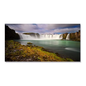 Tablou Canvas - Cascada, Godafoss, Islanda, Peisaj, Natura, 50 x 100 cm