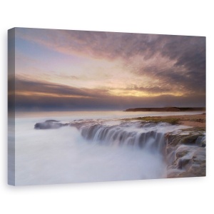 Tablou canvas - Cascada, Peisaj, Ocean, Coasta, 60 x 90 cm