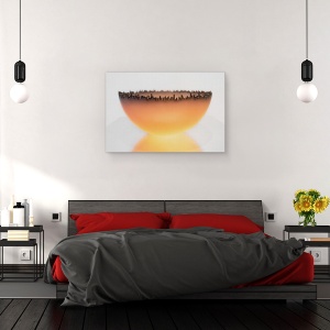 Tablou canvas - Castron, Orizont, Ou, Coaja, Muzeul Sticlei Corning, 60 x 90 cm - Img 3