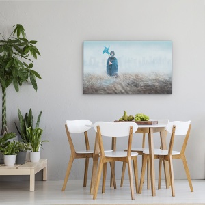 Tablou canvas - Cine A Vazut Vantul?, Winy, Suflare, 50 x 80 cm - Img 4