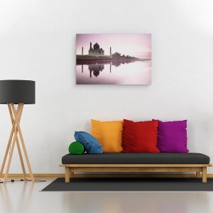 Tablou canvas - Cladiri, Taj Mahal, Yamuna, India, 60 x 90 cm - Img 2