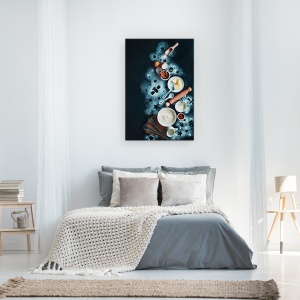 Tablou canvas - Coacerea Pentru Astrolog, Natura Moarta, Brutarie, Bucatar, 40 x 60 cm - Img 3