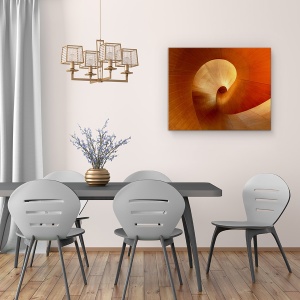 Tablou canvas - Curba, Arhitectura, Scara, Toronto, Abstract, 60 x 75 cm - Img 4