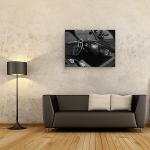 Tablou canvas - Dansul De Noapte, Tango, Danseaza, Trandafir, Manusi, Pod, 75 x 100 cm - Img 2