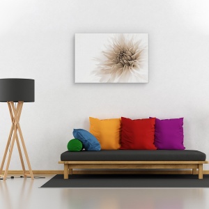 Tablou canvas - Demnitate, Flori, Flori, Luminos, Alb, 80 x 120 cm - Img 4