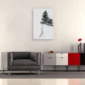 Tablou canvas - Despre Zapada Si Forme, Linie, Navarra, Larra, 60 x 90 cm - Img 2