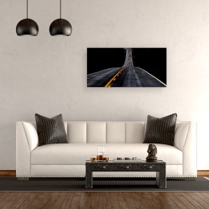 Tablou canvas - Drumul Inainte, Mod, Conducere, Perspectiva, 50 x 100 cm - Img 2
