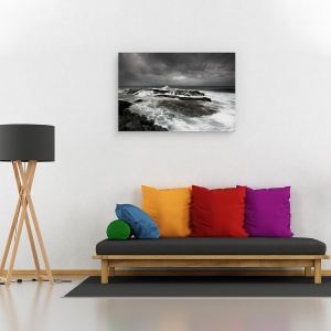 Tablou canvas - Dupa Furtuna, Surf, Stanca, Peisaj, Apa, 60 x 90 cm - Img 2