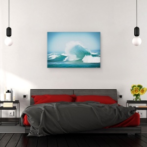 Tablou canvas - Efervescent, Valuri, Ocean, Strop, Val, Apa, 80 x 120 cm - Img 3