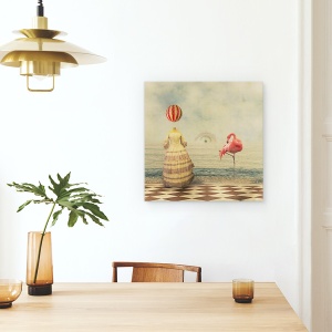Tablou canvas - Eyeland, Ochi, Frate Mai Mare, Privind, Vedere, 60 x 60 cm - Img 4