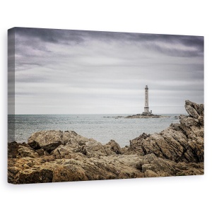 Tablou canvas - Far, Normandia, Far, Peisaj Marin, Peisaj, Stanca, 60 x 90 cm