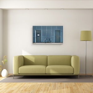 Tablou canvas - Fara Biciclete, Va Rog, Transport, Vehicul, Usa, 50 x 80 cm - Img 2