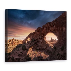 Tablou canvas - Ferestre, Arcuri, National, Parc, Statele Unite Ale Americii, Utah, 50 x 70 cm